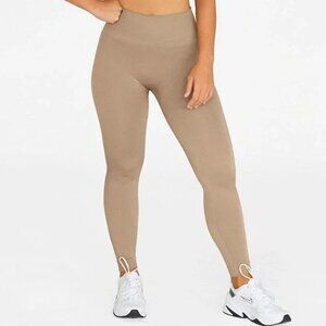 NWOT SET Active Sculptflex Seamless High Rise Compression 7/8 Leggings Tan Med